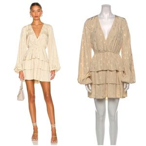 TULAROSA RUFFLE DRESS LOVE SHACK FANCY FOR LOVE LEMONS MAJORELLE ANTHROPOLOGIE